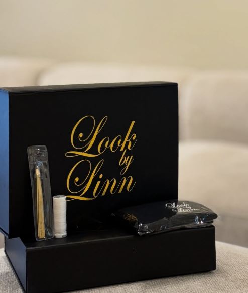 en stilren uppställning av produkter som tillkommer i en utbildning via look by linn